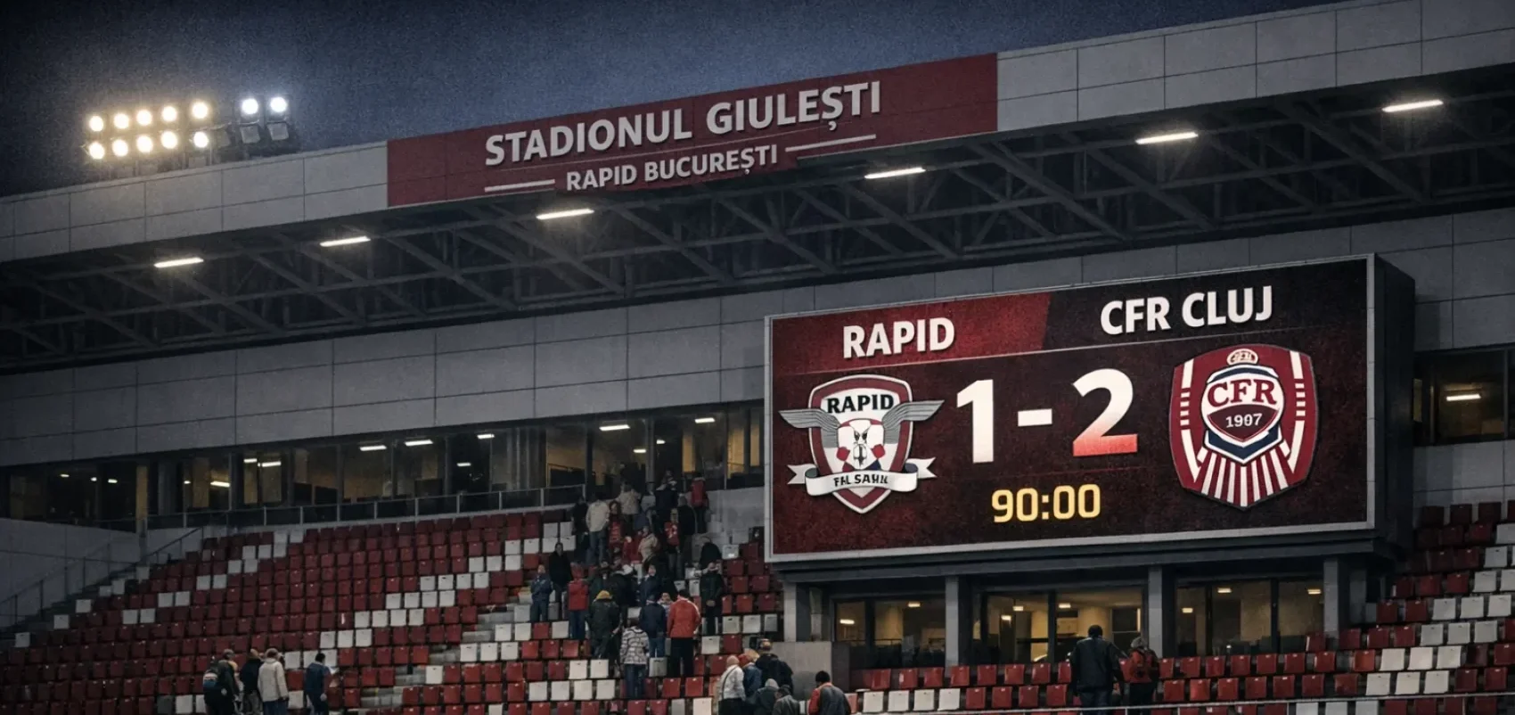 Rapid – CFR Cluj 1-2 | „Mai bine plecați cu toții!”